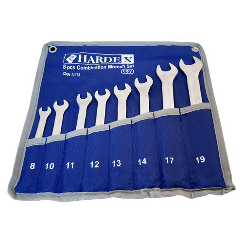 مجموعه 8 عددی آچار یک سر تخت یک سر رینگی هاردکس مدل AT- 008